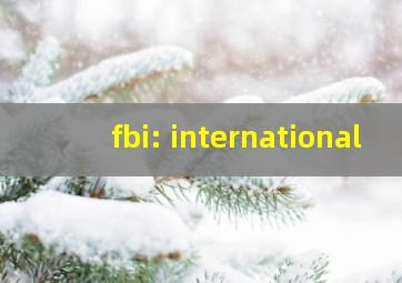 fbi: international